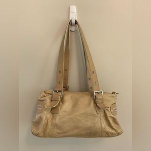 The Trend Italian leather shoulder purse.
